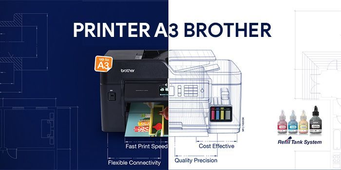 printer a3 brother tipe-MFC-T4500DW dan HL-T4000DW