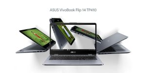 Laptop ASUS 2-in-1 convertible VivoBook TP410