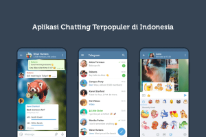 aplikasi chatting yang populer di indonesia