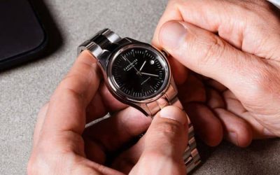 cara mengatur tanggal pada jam tangan analog